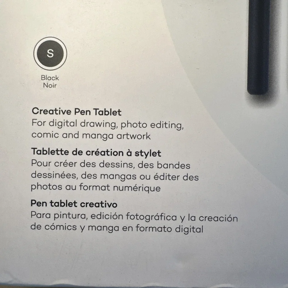 Wacom Intuos S Wireless Drawing Graphics Pen Tablet Black Bonus Software